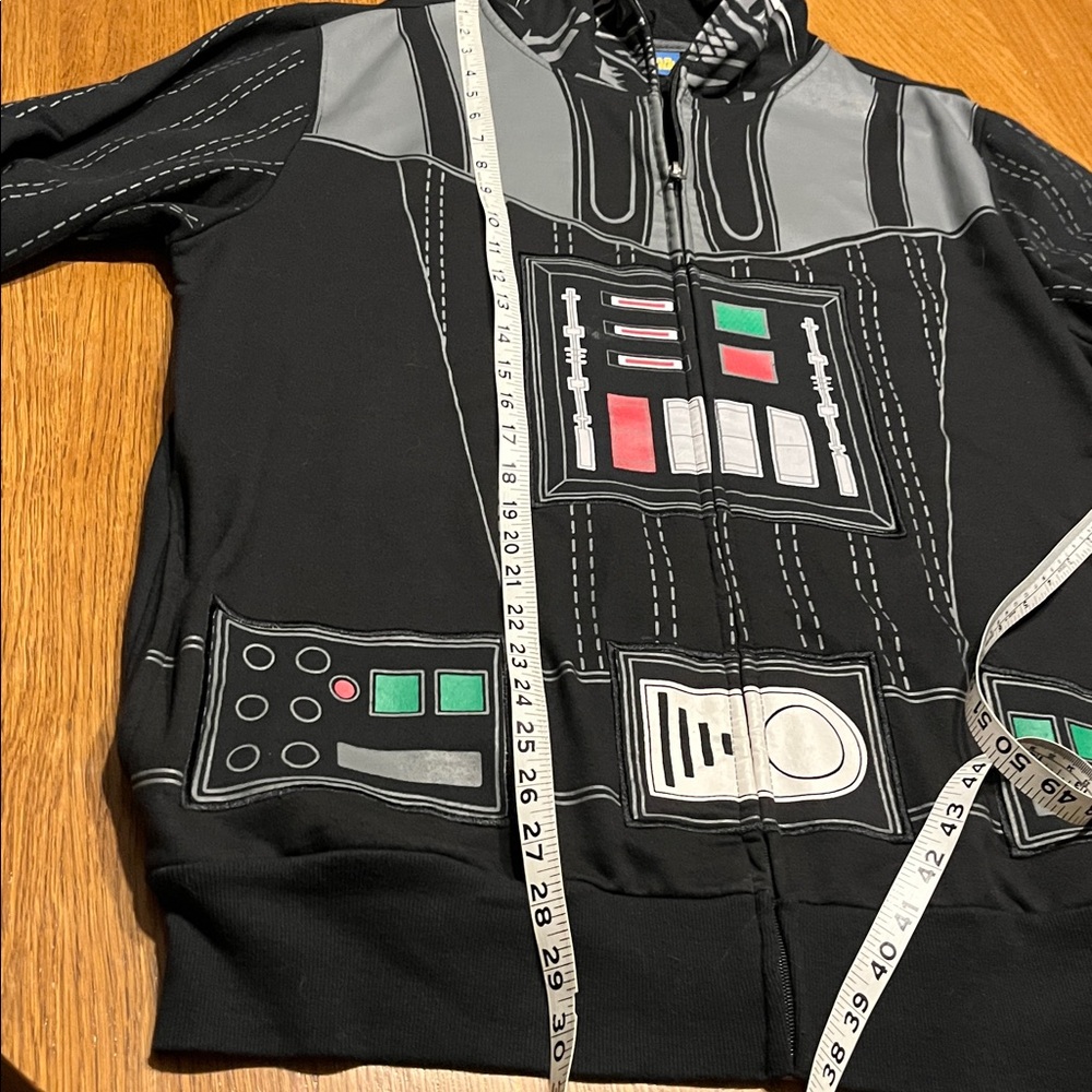 Star Wars Darth Vader hoodie zip up Mask Hoodie xl - Picture 8 of 9
